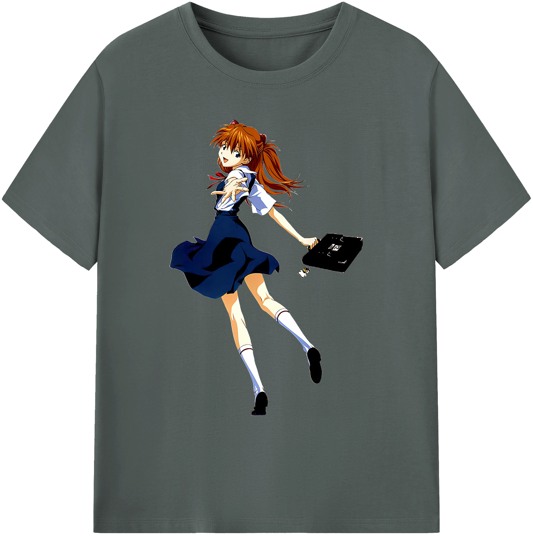 （画像用） EVA 新世紀エヴァンゲリオン 綿100％ メンズ半袖Tシャツ｜肌触りやわらか＆通気性